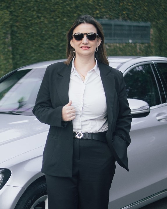 Cinthya, chauffeur Blintaxi